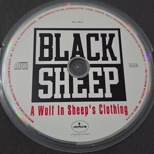Vtg 1991 Black Sheep A Wolf In Sheep's Clothing CD Rap Hip Hop